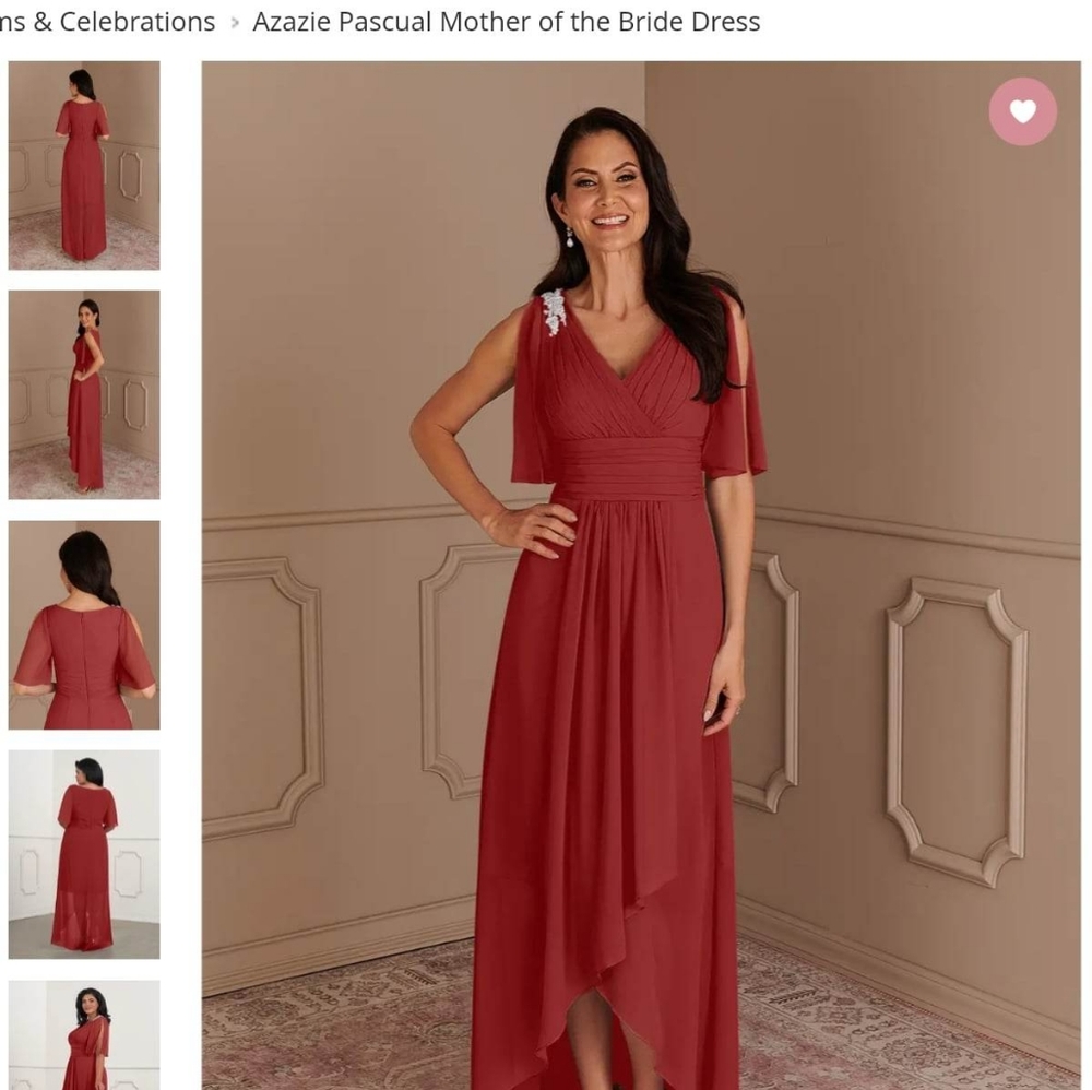 Azazie size 12 (customized) mother of the bride dress